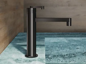 KIRA - KIR92 - Countertop steel washbasin mixer - Tap by Radomonte