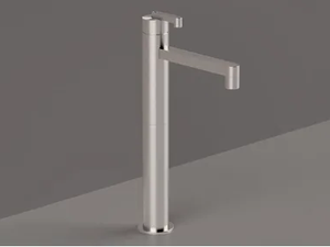 KIRA - KIR93 - Countertop steel washbasin mixer - Tap by Radomonte