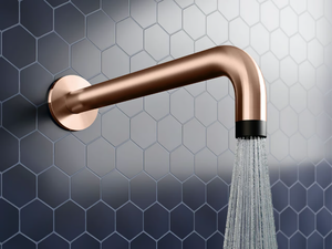 SPN1 - Wall-mounted built-in stainless steel overhead shower - Shower by Radomonte