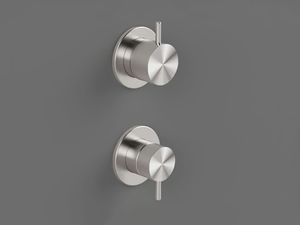 TKI5 - 2 hole stainless steel shower mixer with diverter - Shower by Radomonte