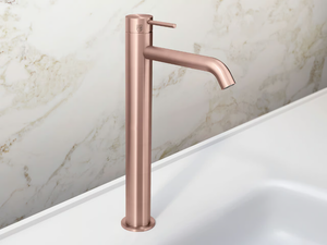 TKI93 - Countertop single handle steel washbasin mixer - Tap by Radomonte