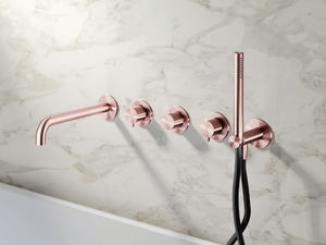 TKN52 - Wall-mounted thermostatic bathtub set - Bathtub by Radomonte
