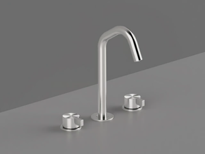 TQN25 - Countertop steel washbasin mixer - Tap by Radomonte
