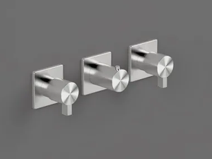 TRN60 - Recessed thermostatic steel shower mixer - Shower by Radomonte
