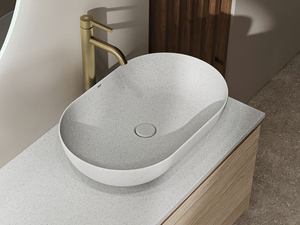 RAK-BATU - Oval ceramic washbasin - Washbasin by RAK Ceramics