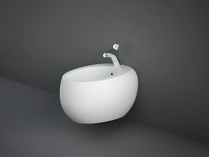 RAK-CLOUD - Wall-hung ceramic bidet - Toilet seat by RAK Ceramics