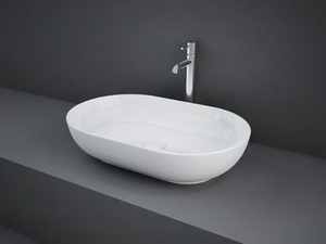 RAK-FEELING - Countertop oval ceramic washbasin - Washbasin by RAK Ceramics