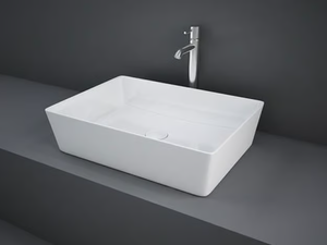 RAK-FEELING - Countertop rectangular ceramic washbasin - Washbasin by RAK Ceramics