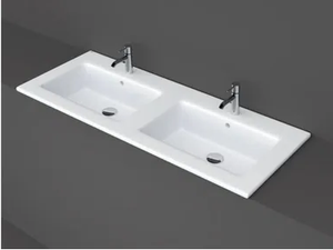RAK-JOY - Inset double rectangular washbasin - Washbasin by RAK Ceramics