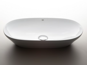 RAK-VARIANT - Countertop oval ceramic washbasin - Washbasin by RAK Ceramics