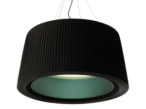 IRIS - Acoustic handmade fabric pendant lamp - Ceiling lamp by Rakumba