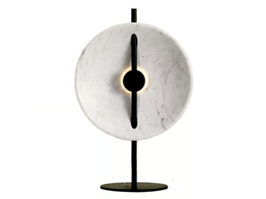 MITO - LED Carrara marble table lamp - Table lamp by Rakumba