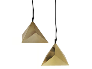 MONROE - LED solid brass pendant lamp with dimmer - Ceiling lamp by Rakumba