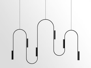 POP - LED swivel brass pendant lamp - Ceiling lamp by Rakumba