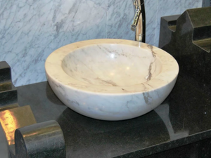 BETA - Countertop natural stone washbasin - Washbasin by RAMA 1956