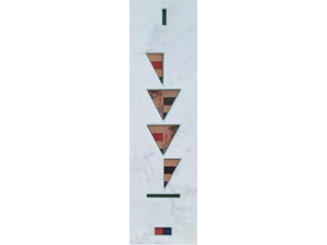 FLAGS DREAMS - Marble wall decor item - Styling by RAMA 1956