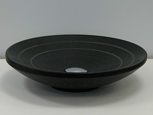 GAMMA - Countertop round natural stone washbasin - Washbasin by RAMA 1956