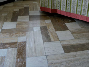 TULLE - Natural stone wall/floor tiles - Wall tile-stone-brick by RAMA 1956