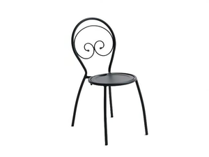 FIONA 1 - Stackable galvanized steel garden chair - Chair by RD Italia