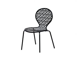 ROTONDA 1 - Stackable galvanized steel garden chair - Chair by RD Italia