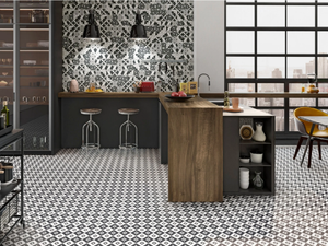 TWENTIES - Glazed porcelain stoneware wall/floor tiles with encaustic effect - Wall tile-stone-brick by RECER