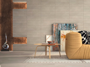 WAY - White-paste wall tiles with concrete effect - Wall tile-stone-brick by RECER