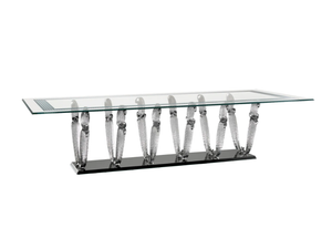 CASANOVA 72 SPECIAL - Rectangular glass dining table - Table by Reflex