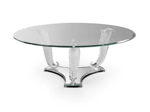 CASANOVA - Round glass coffee table - Coffee table by Reflex