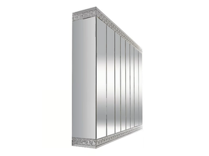 CASANOVA - Sectional mirrored wooden wardrobe - wardrobe by Reflex
