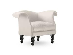CASANOVA - Upholstered leather armchair with armrests - Armchair by Reflex