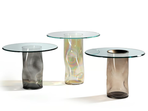 DANDOLO - Round glass coffee table - Coffee table by Reflex