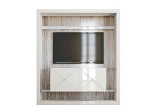 DUNE TV - Wood and glass TV cabinet - Cabinet by Reflex