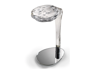 LOTO 40 - Glass side table - Floor lamp by Reflex