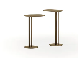LUNA - Oval metal side table - Coffee table by Reflex
