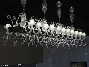 PALAZZO DUCALE - LED Murano glass pendant lamp - Ceiling lamp by Reflex