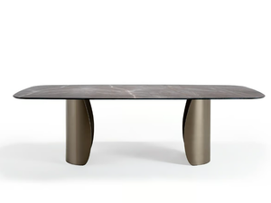 PETALO 72 - Oval glass dining table - Table by Reflex