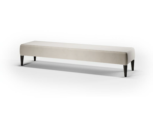 SOFT - Upholstered leather bench - Bench by Reflex