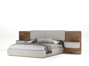 WAVE XL - Double bed with integrated nightstands - Bed frame by Reflex