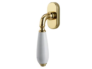 CINZIA - DK window handle on rose - Finishes accessories by Reguitti