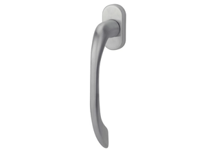 PUBLIC - DK brass window handle on rose - Finishes accessories by Reguitti