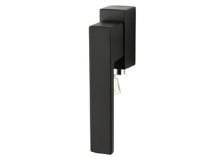 Q-ARTE - DK window handle with lock on rose - Finishes accessories by Reguitti