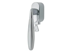 SASHA - DK brass window handle with lock on rose - Finishes accessories by Reguitti