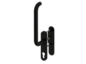 STOCCOLMA - Pull handle with Euro profile hole and flush pull plate - Finishes accessories by Reguitti