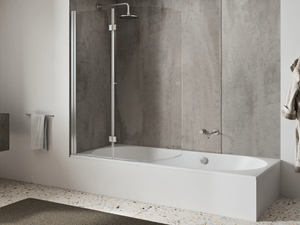 LIGHT VR - Folding crystal bathtub wall panel - Paneling by RELAX