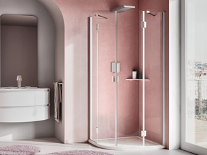 PETRARCA RB - Crystal shower cabin - Shower by RELAX