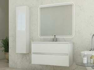 LAURA - Wall-mounted vanity unit - Washbasin cabinet by Remail by G.D.L.