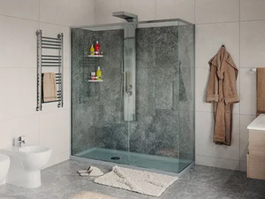 SOLUZIONE OCEANIA - Shower cabin with sliding door - Door by Remail by G.D.L.