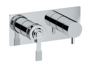 ATELIER - Recessed single handle bathtub mixer with diverter - Tap by Remer Rubinetterie