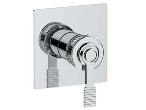 ATELIER - Recessed single handle bathtub mixer with plate - Tap by Remer Rubinetterie