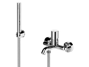 CELEBRITY - External single handle bathtub mixer with hand shower - Tap by Remer Rubinetterie